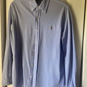 Ralph Lauren Blue Casual Button Down Shirt